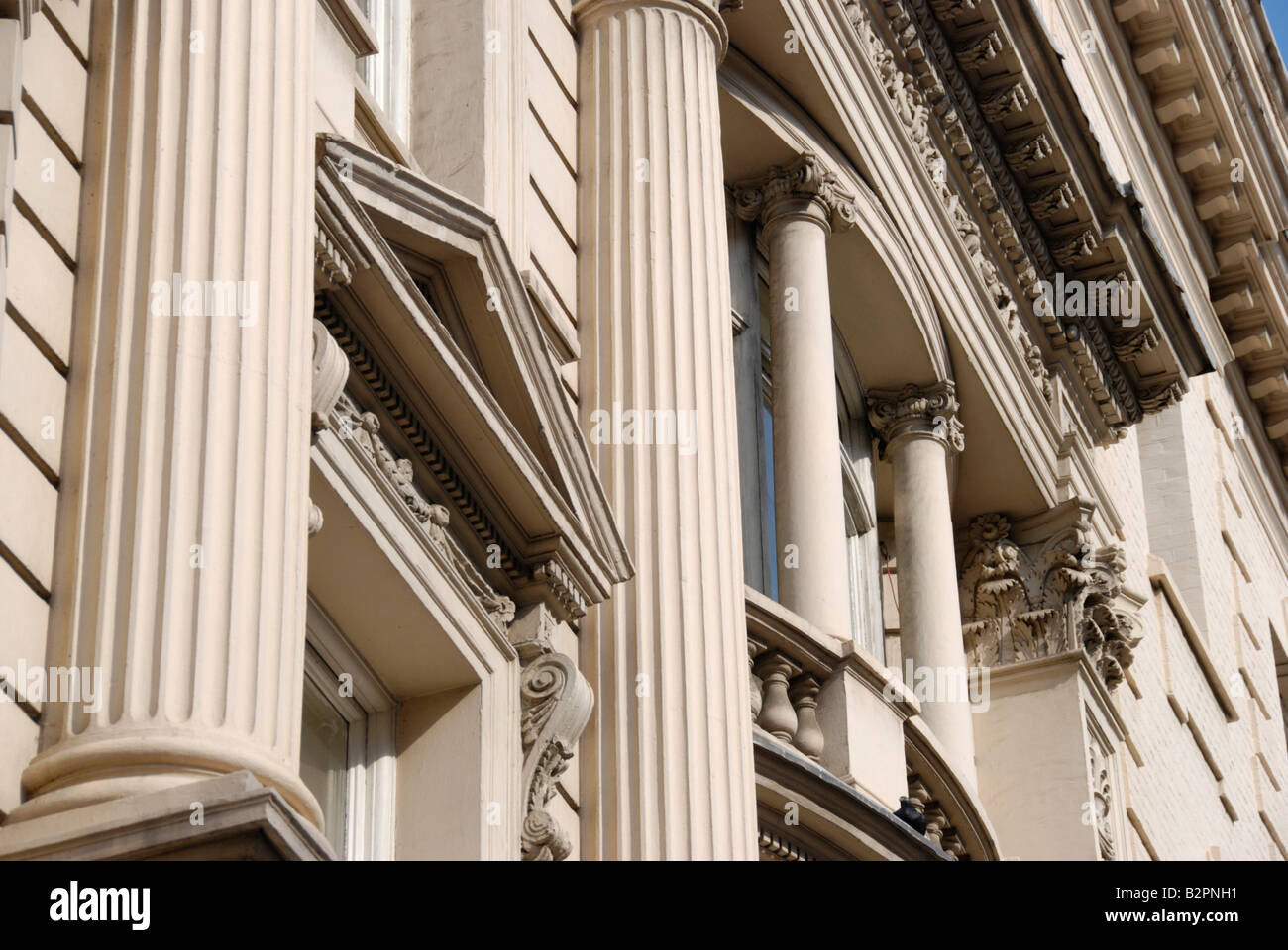 Fenwick department store architecture extérieure New Bond Street London England Banque D'Images