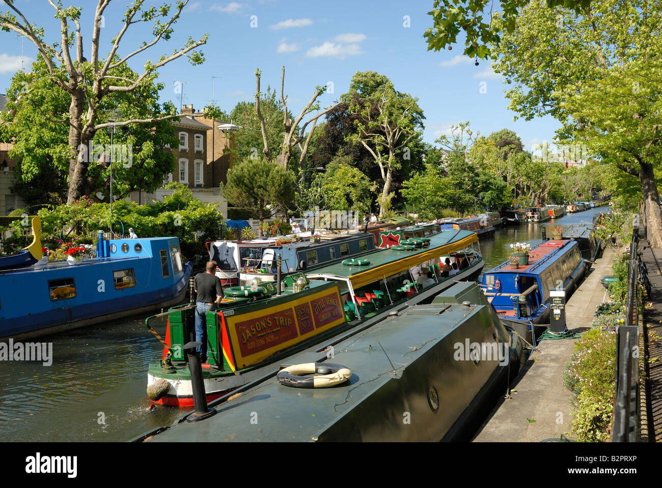 La petite Venise, Londres Banque D'Images