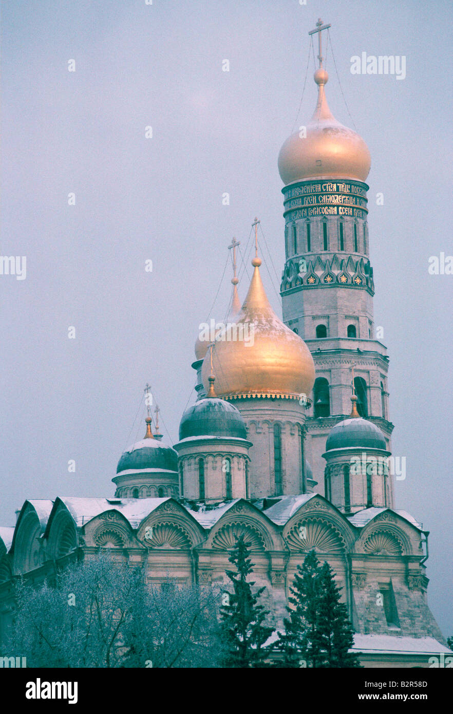 Kremlin en hiver Banque D'Images