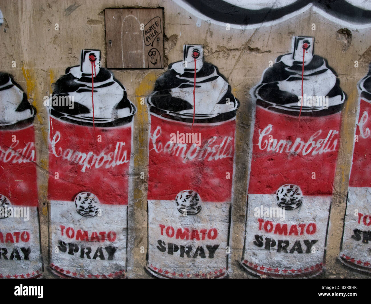 Festival de canettes Leake Street London SE1 UK Banque D'Images