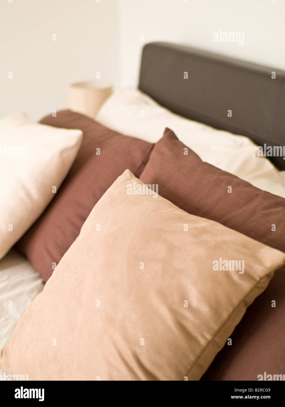 Coussins et oreillers Chambres Banque D'Images