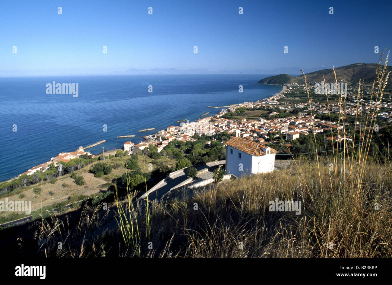 Santa Maria di Castellabate, Cilento, Salerne, Campanie, Italie Banque D'Images