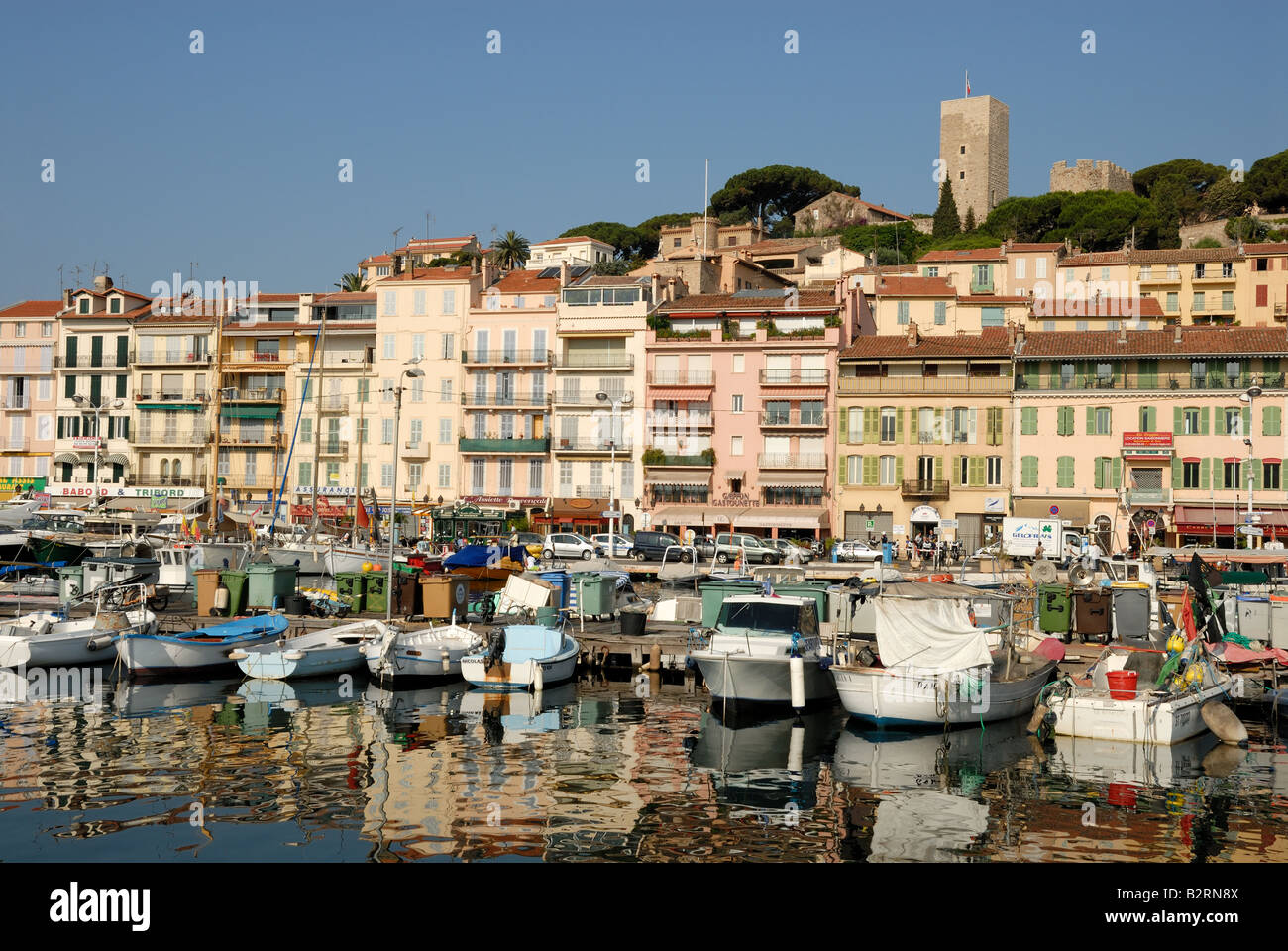 Port de Plaisance de Cannes, dans le sud de la France Banque D'Images