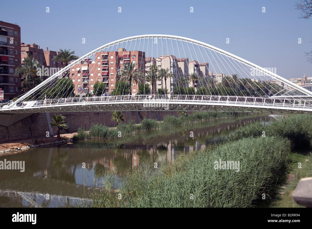 Murcia city bridge Banque D'Images