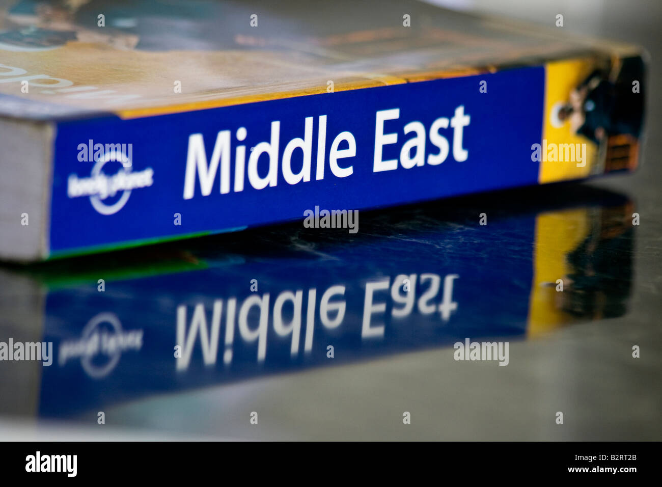 Moyen-orient guide Lonely Planet Banque D'Images