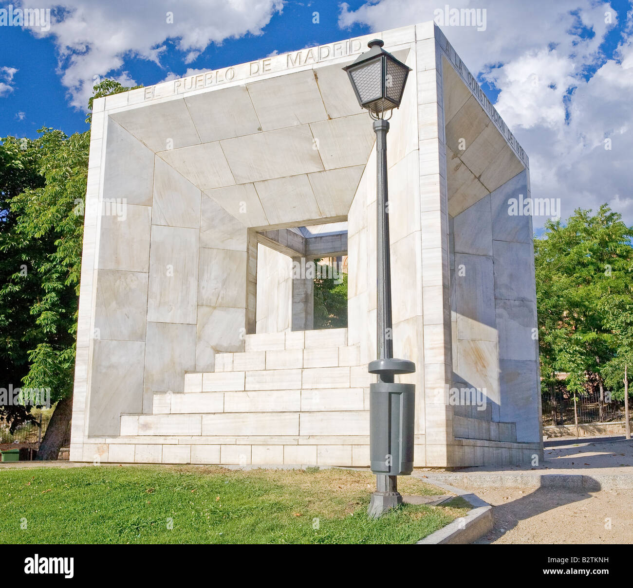 Constitution espagnole de 1978 Monument Banque D'Images