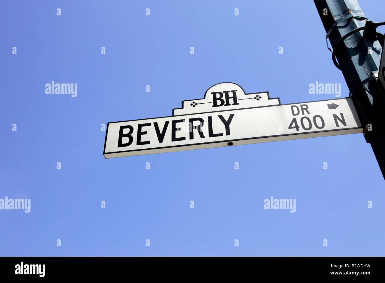 LOS ANGELES Beverly Drive Beverly Hills PHOTO GERRIT DE HEUS Banque D'Images
