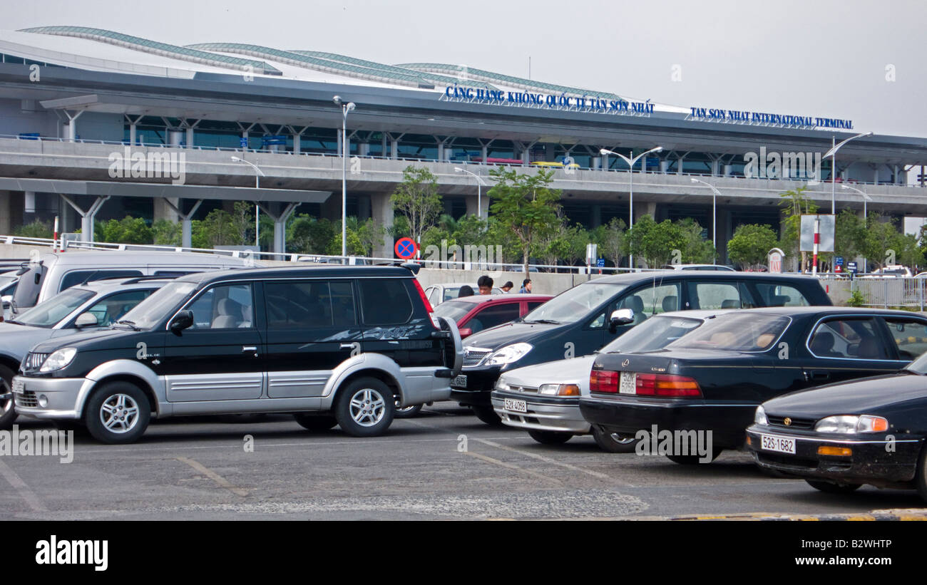 Système moderne de l'aéroport Tan Son Nhat à Ho Chi Minh City Vietnam Banque D'Images