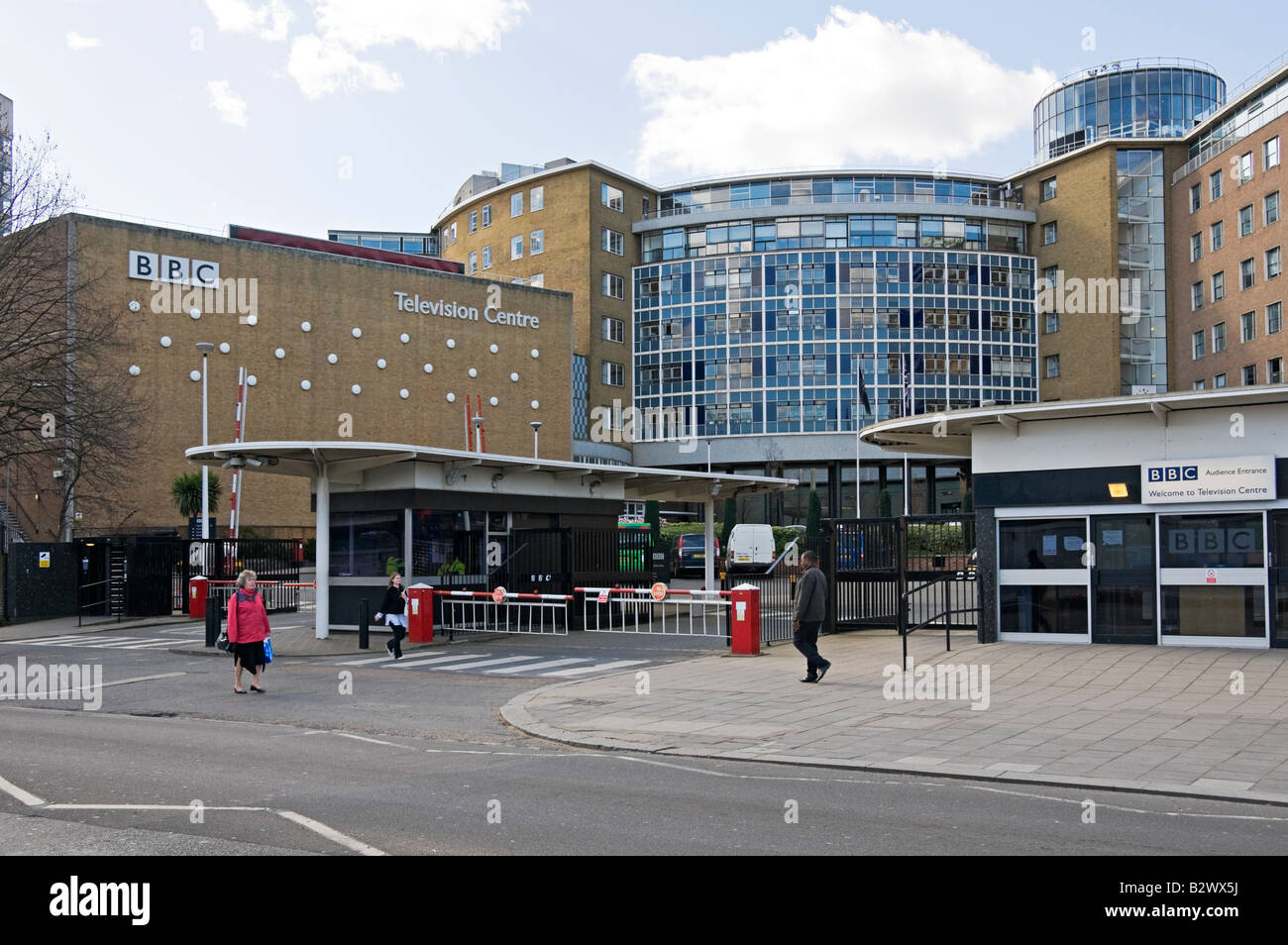 BBC Television Centre London UK Banque D'Images