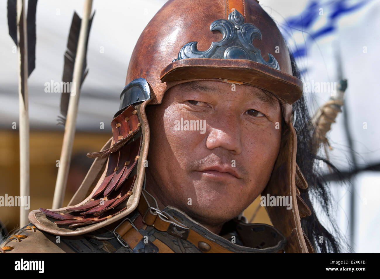 Gengis Khan's 800e anniversaire fête de l'Eurasie un re l'incorporation de l'unification des tribus mongoles Banque D'Images