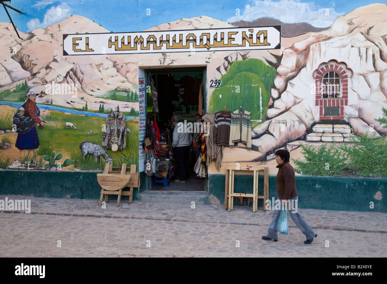 Humahuaca, Quebrada de Humahuaca, Jujuy Province Banque D'Images