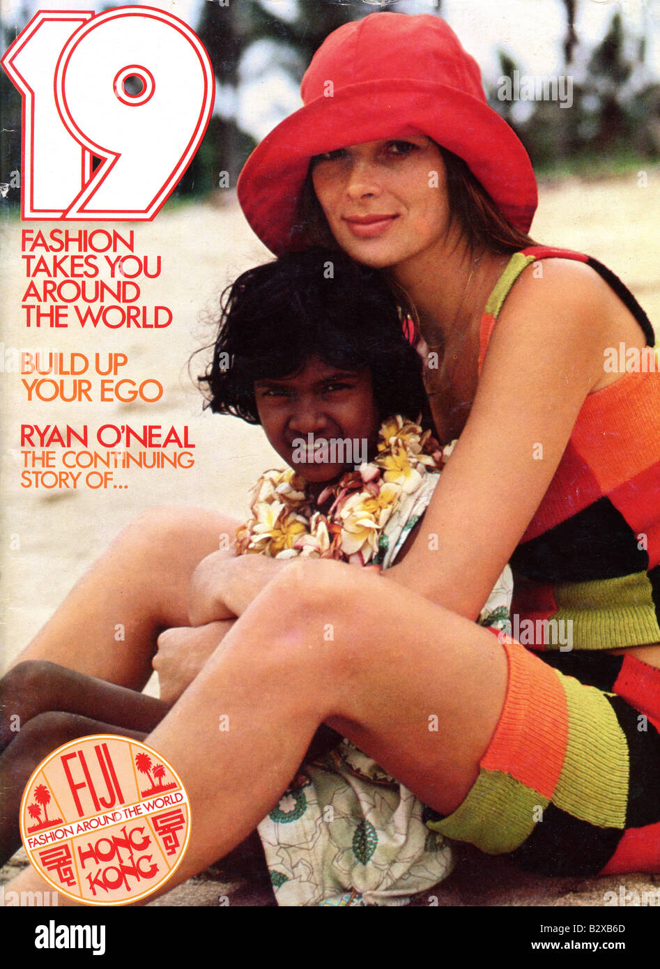 1970 19 Magazine pour jeunes adolescentes Juillet 1971 pour un usage éditorial uniquement Banque D'Images