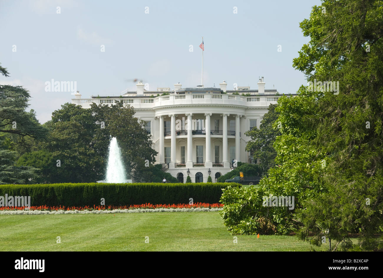 Washington DC USA La Maison Blanche Accueil du Président des États-Unis Photo copyright Lee Foster Photo 1 washdc82294 Banque D'Images