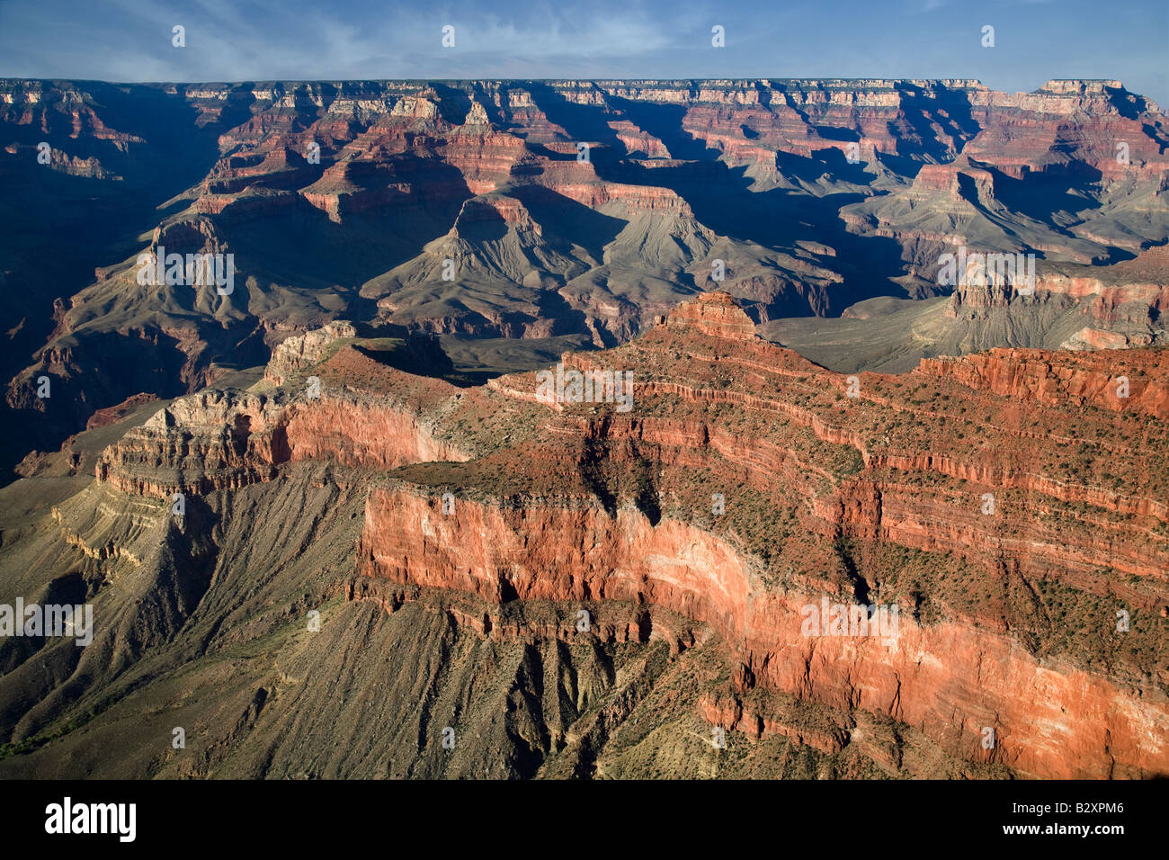 Point d'Ange du Grand Canyon- matin 4 Banque D'Images