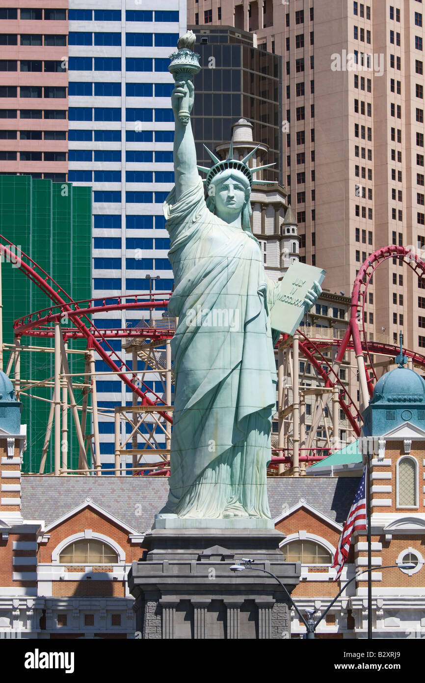 Las Vegas - Statue de la Liberté 2, New York, New York Photo Stock - Alamy