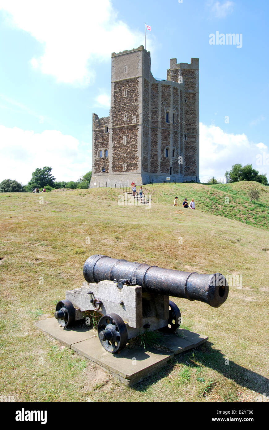 Château d'Orford, Orford, Suffolk, Angleterre, Royaume-Uni Banque D'Images