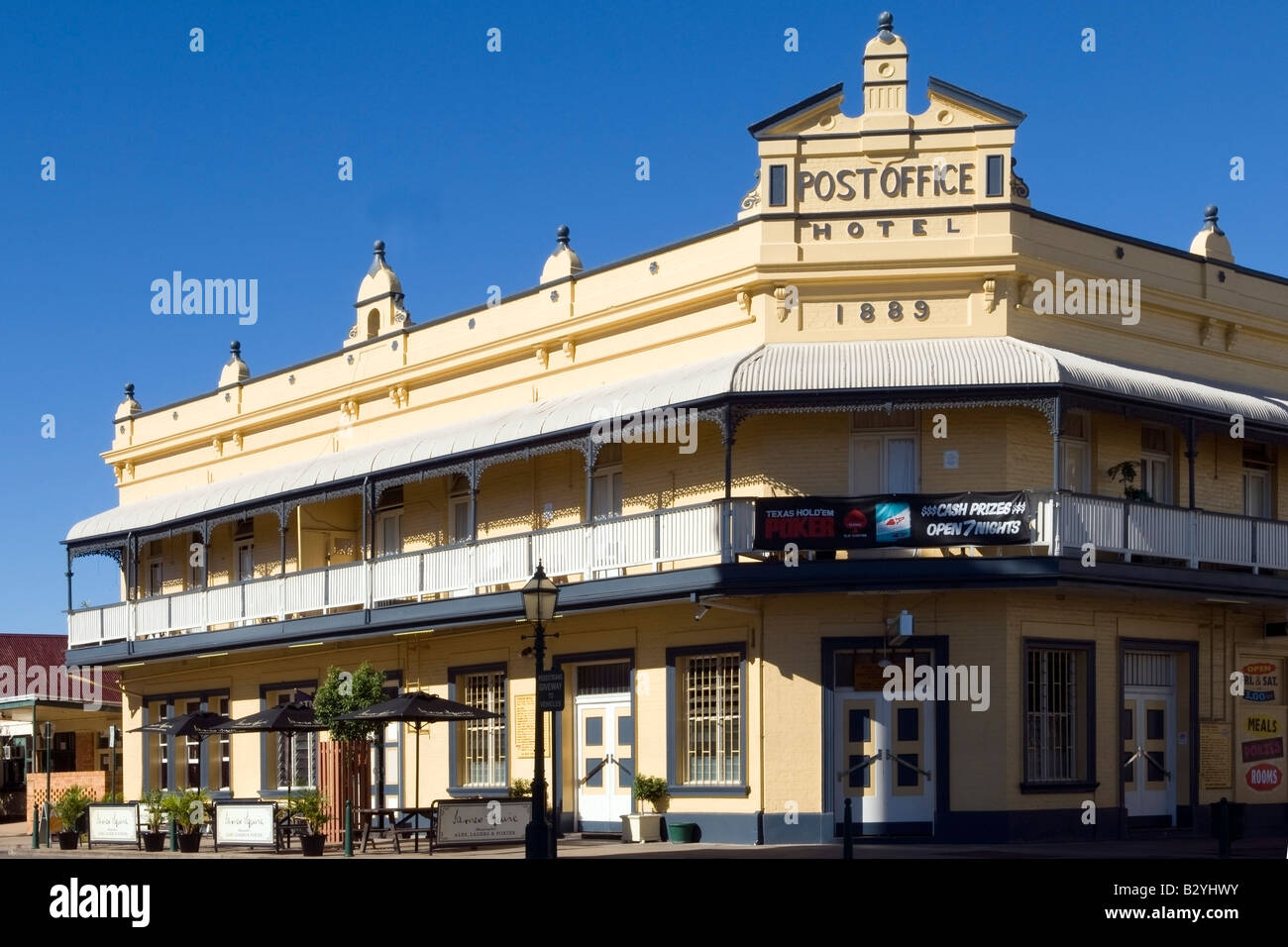 La façade accueillante de la 'po', Maryborough, Queensland Banque D'Images