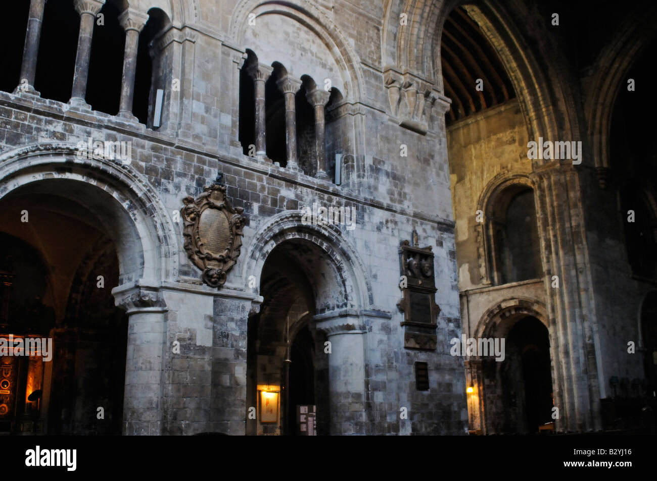 L'Église du Prieuré de Saint Barthélemy Le Grand Londres Banque D'Images