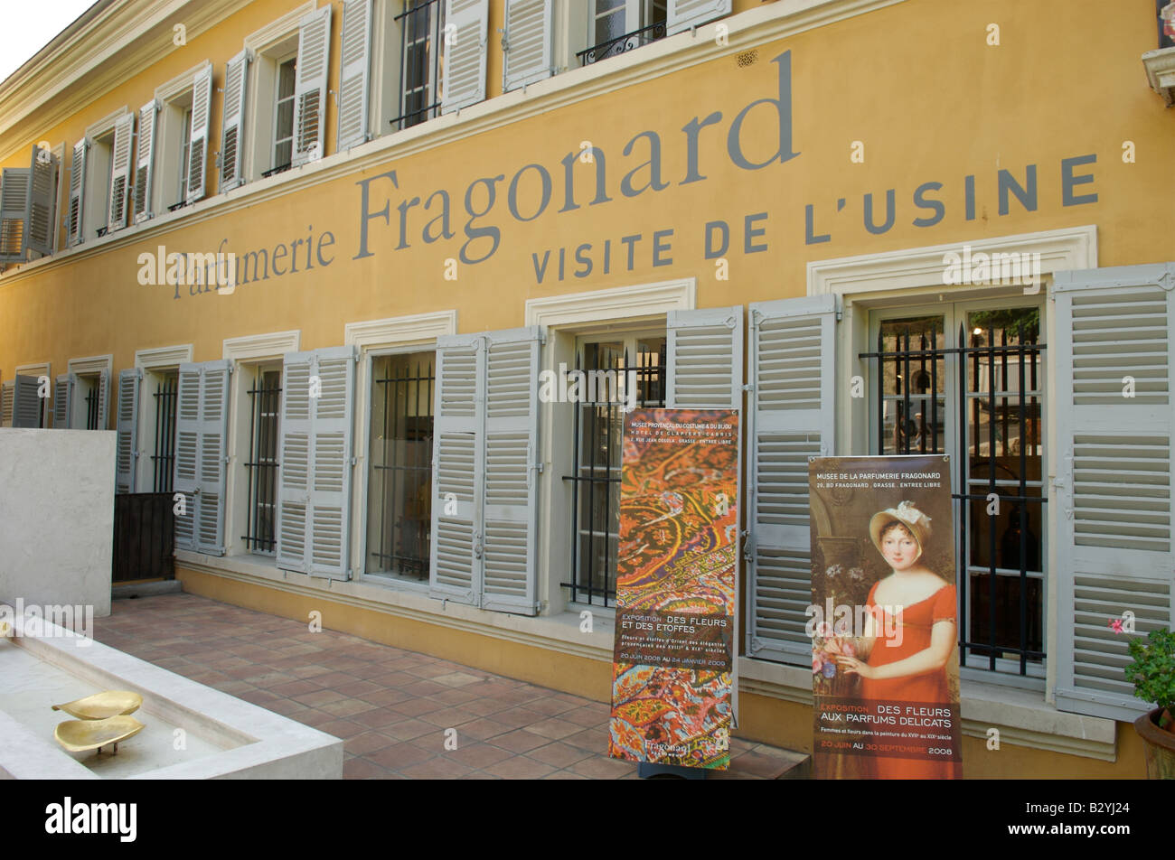 L'usine de parfum Fragonard Photo Stock - Alamy