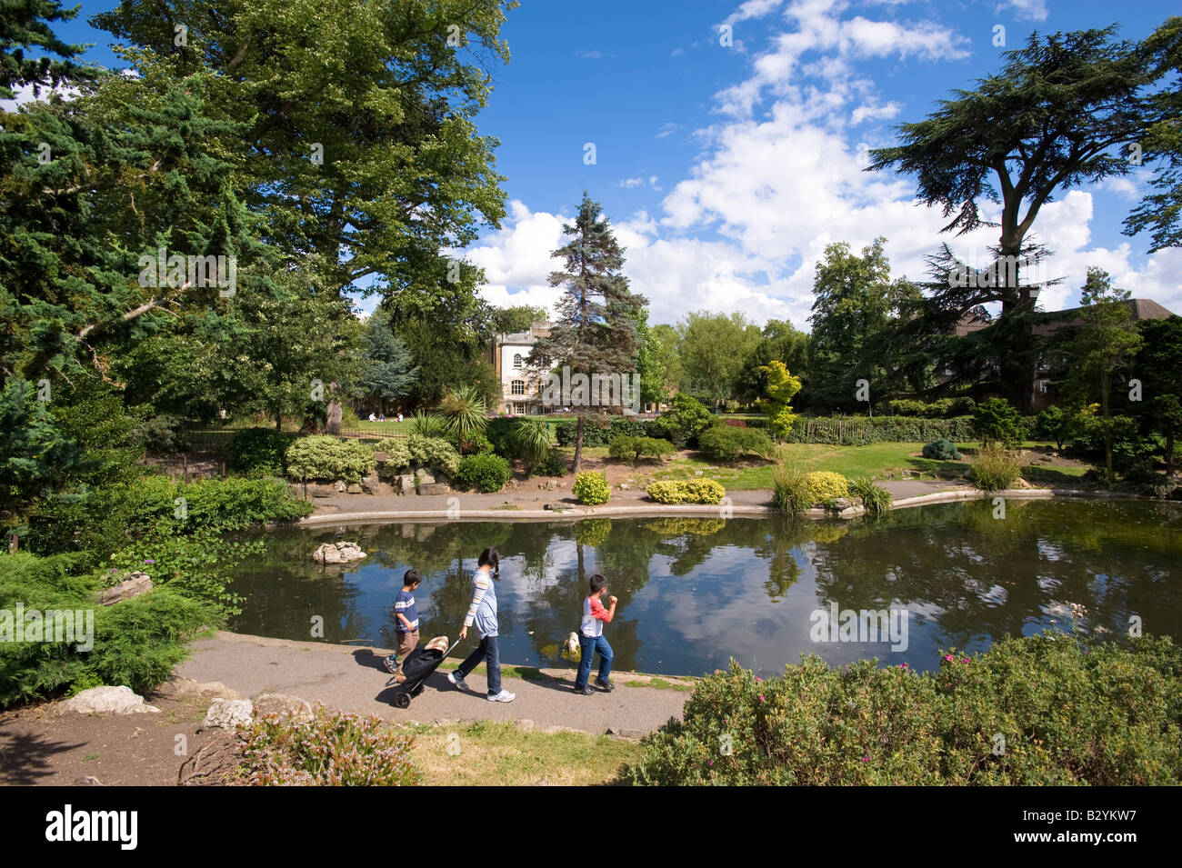 Parc Walpole Ealing W5 London United Kingdom Banque D'Images