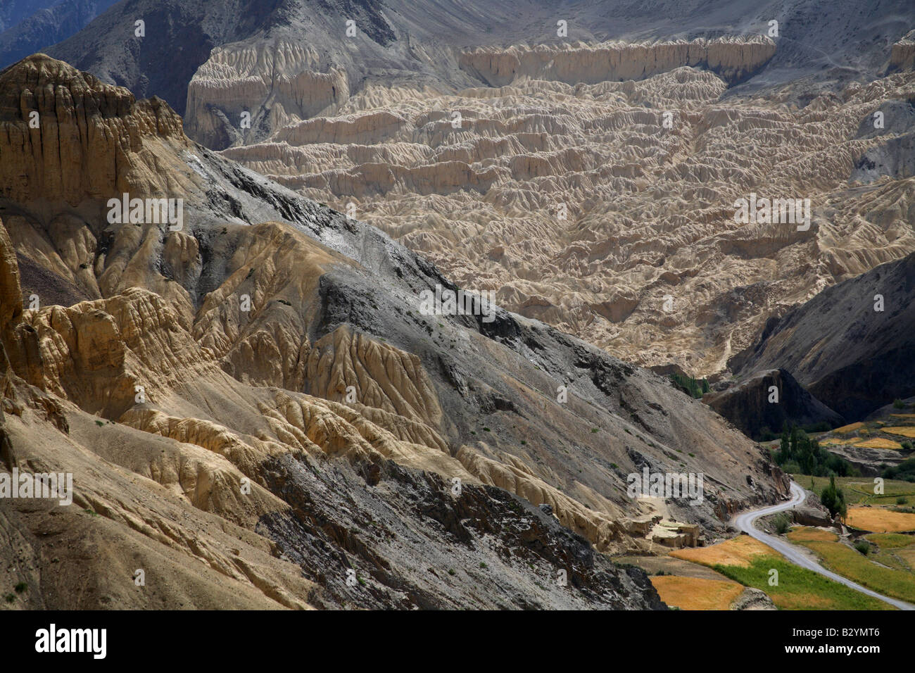 La vallée de la lune , le Ladakh Banque D'Images