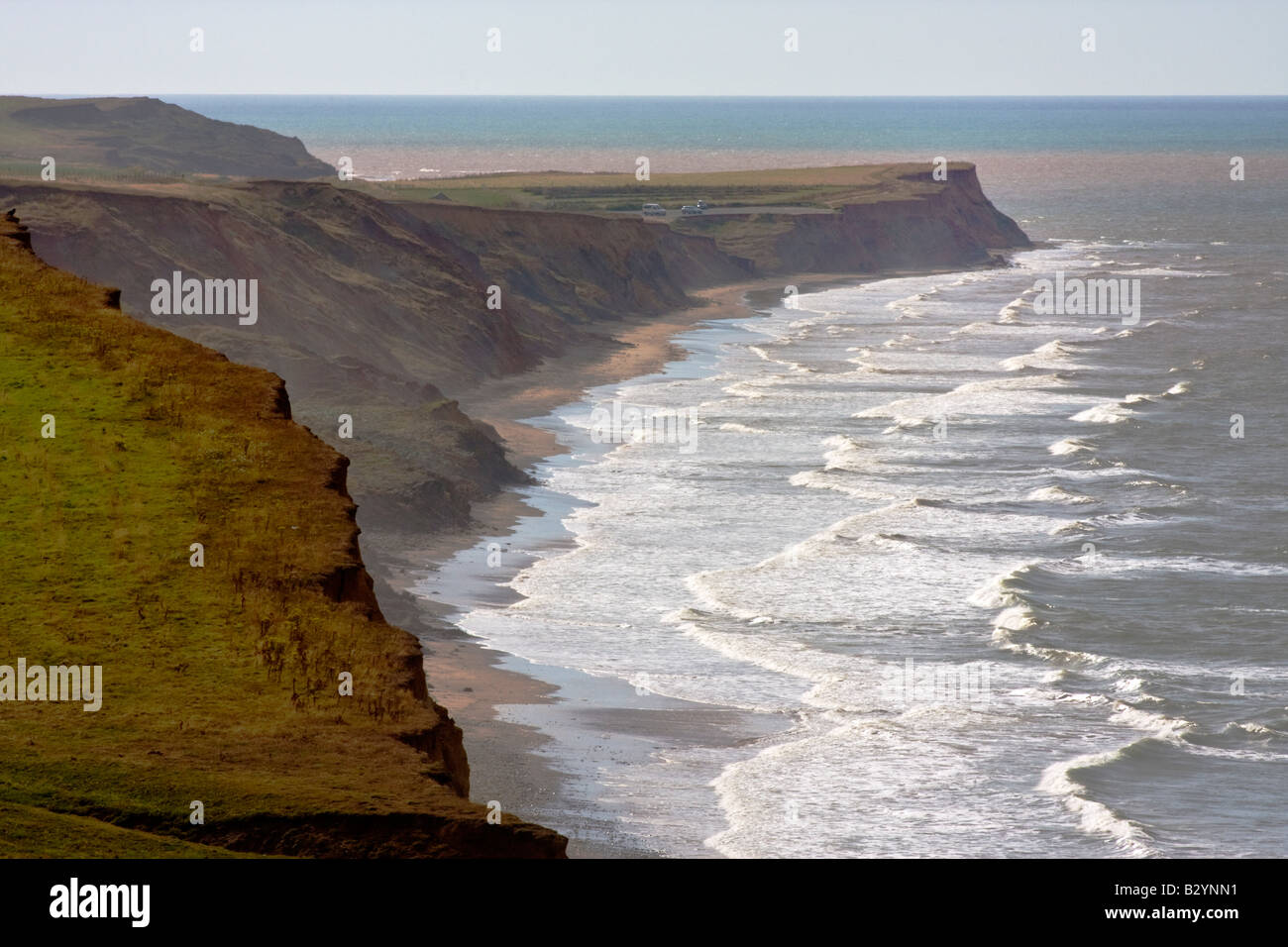 Compton Bay, île de Wight Banque D'Images
