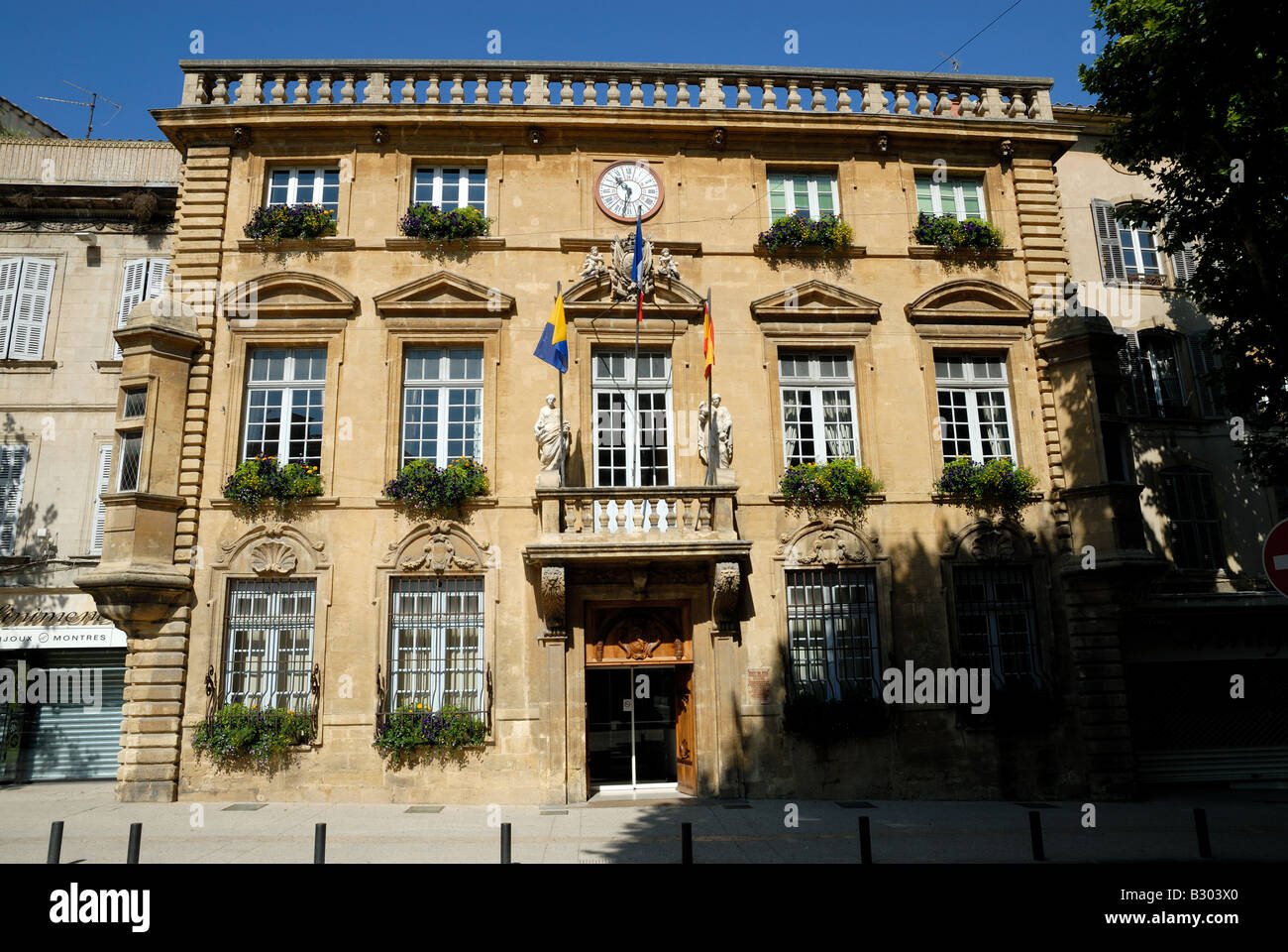 Hôtel de Ville (mairie) à Salon-de-Provence, France Banque D'Images