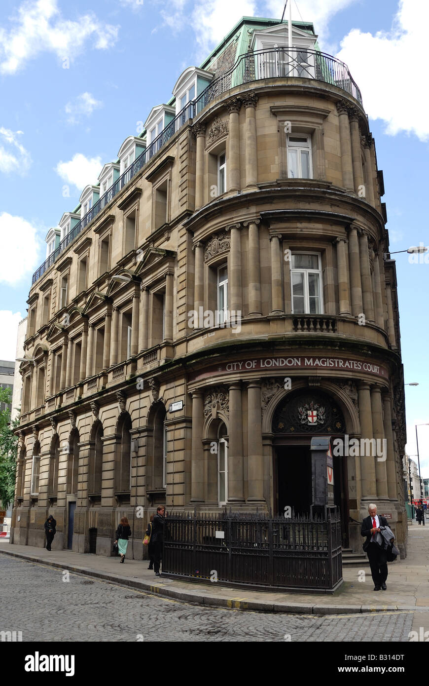 La ville de London Magistrates Court, 1 Queen Victoria Street, London EC4N 4XY Banque D'Images