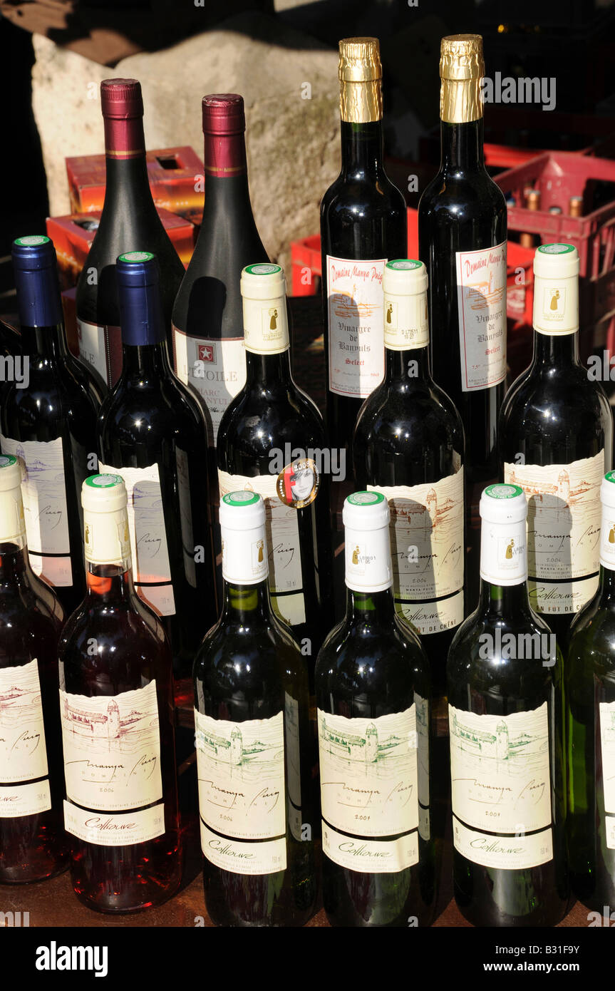 VINS CATALANS Banque D'Images