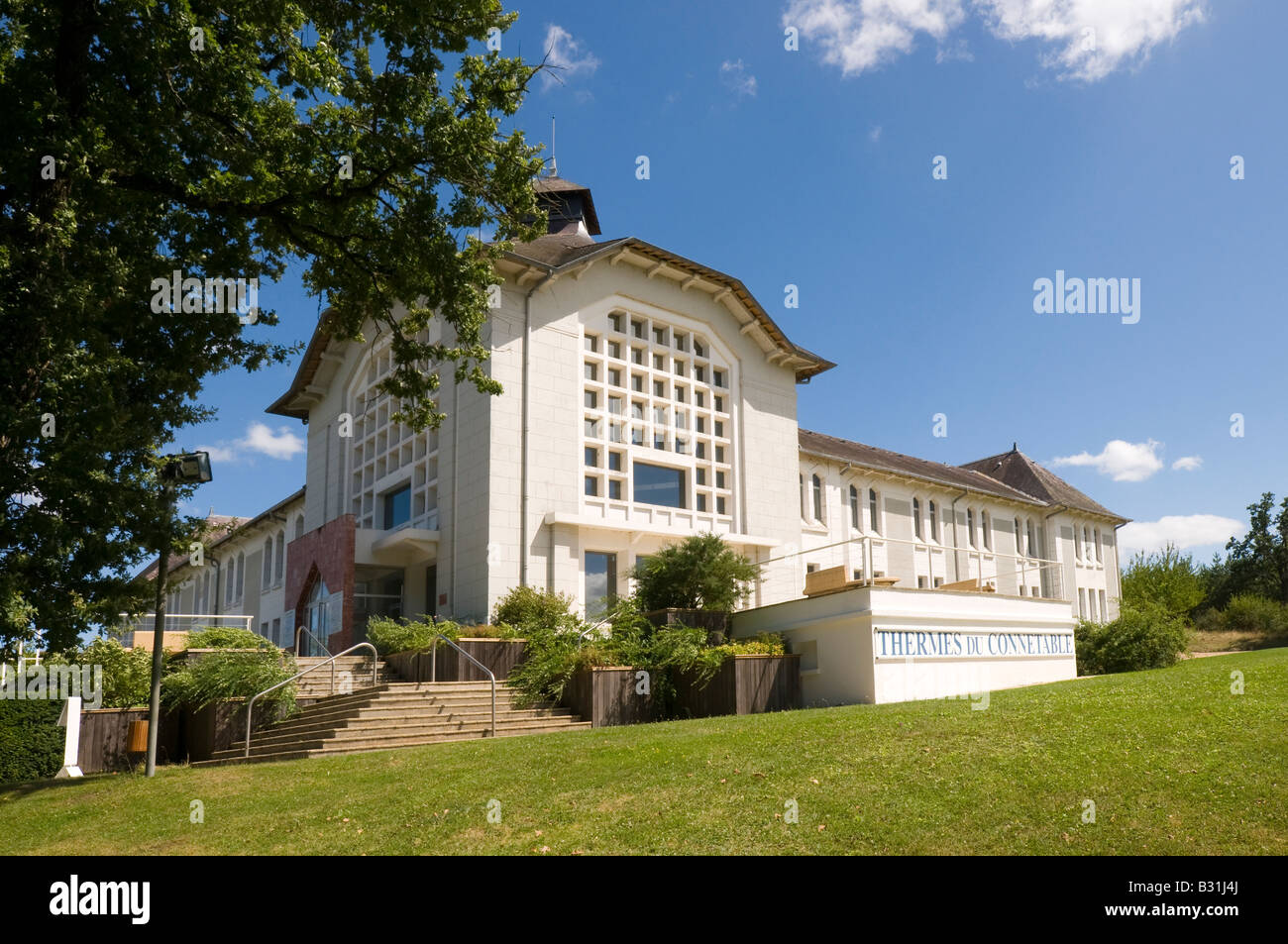 Thermes du Connétable spa santé, La Roche Posay, Vienne, France. Banque D'Images