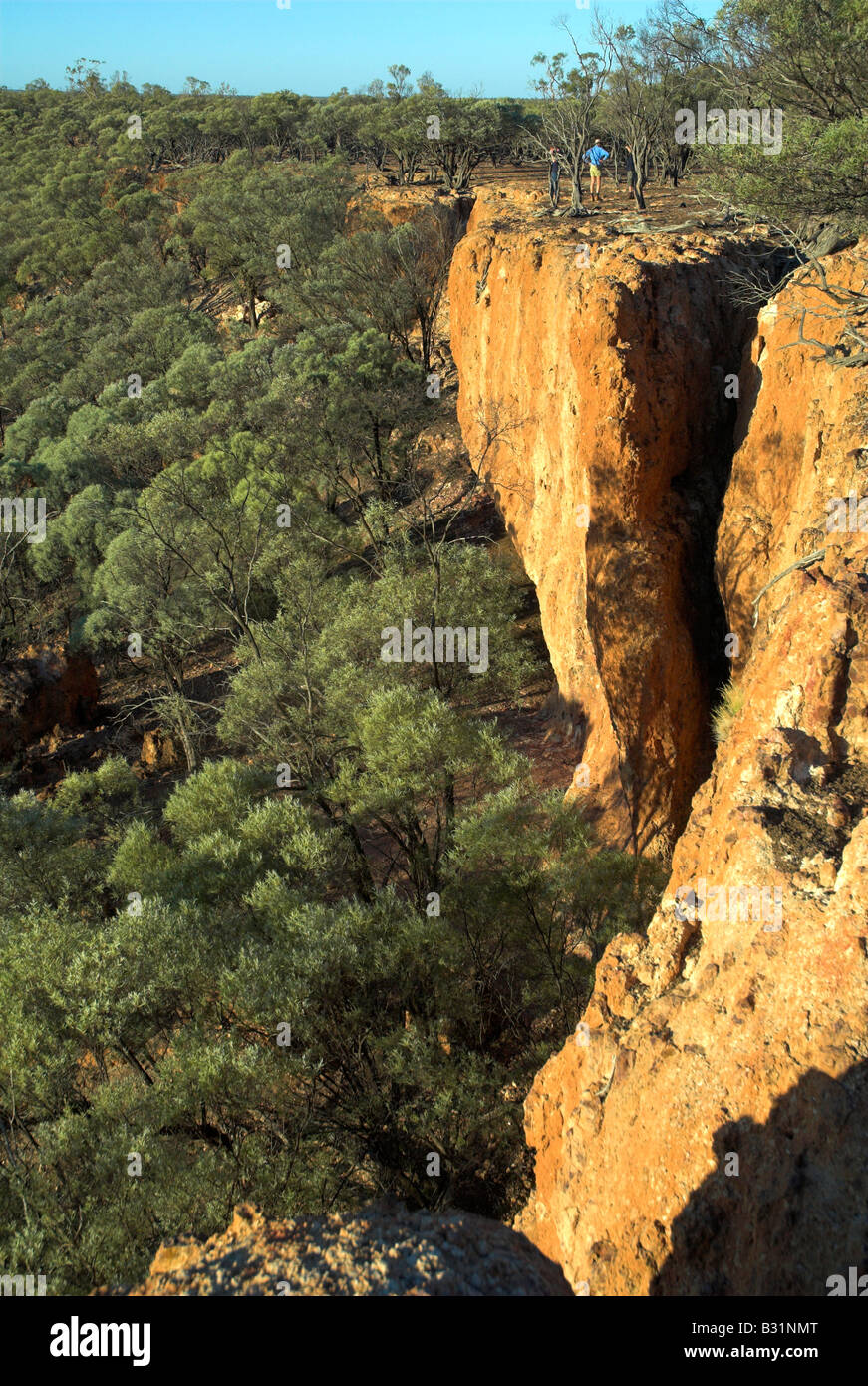 "Jump Up" en pays outback Queensland, Australie Banque D'Images