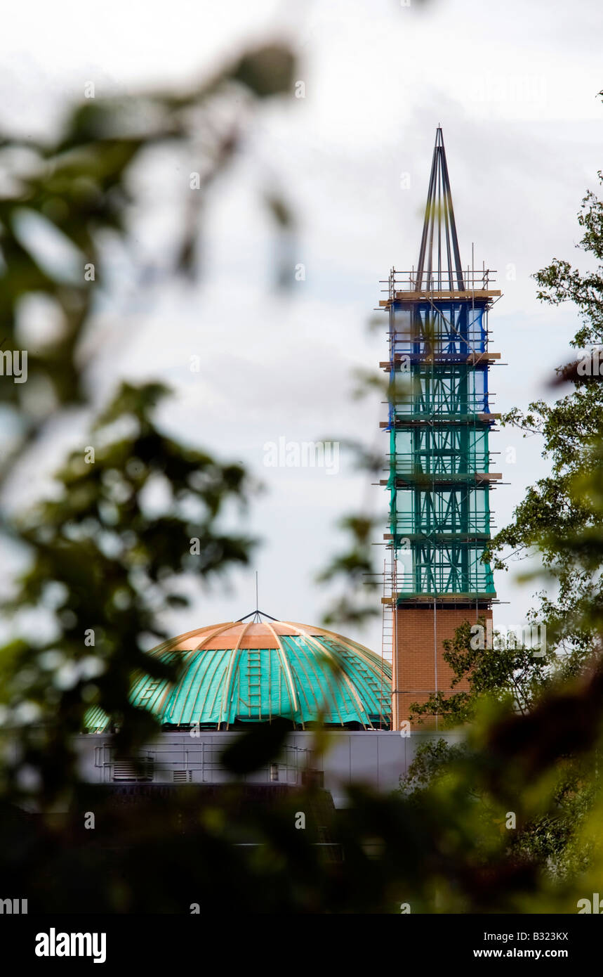 La nouvelle mosquée centrale de la herse et inachevé de Harrow Photo Stock - Alamy
