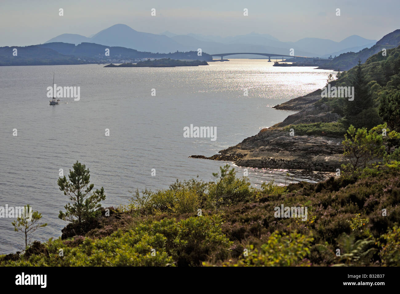 Skye Road Bridge de Kyle of Lochalsh, Skye et Lochalsh, Ecosse, Royaume-Uni, Europe. Banque D'Images