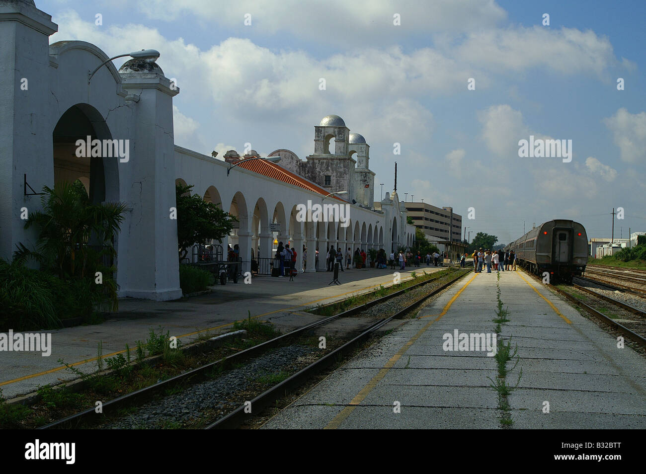 La Amtrak Station d'Orlando à Silver Star Banque D'Images