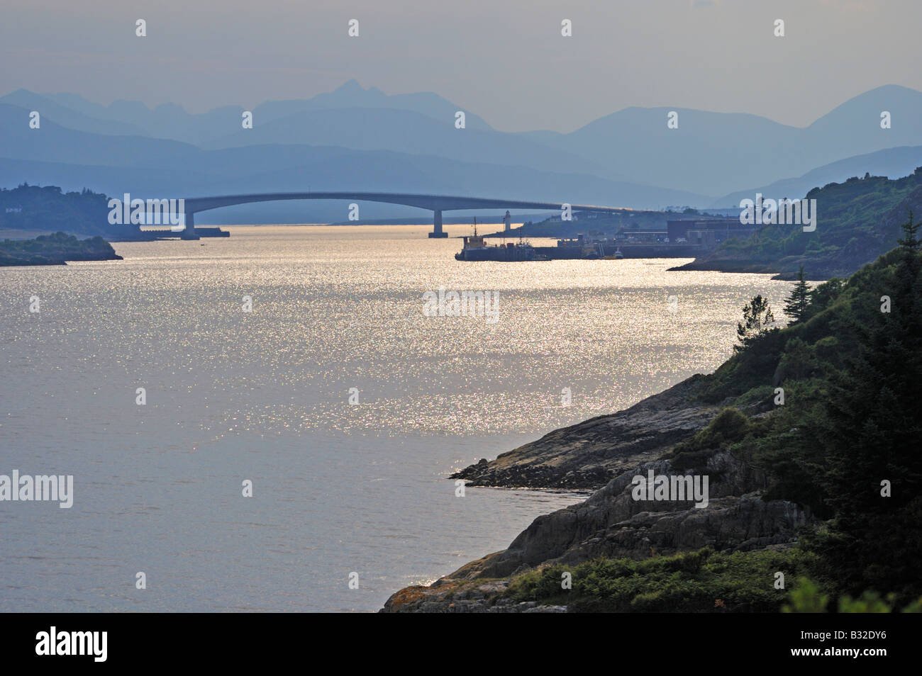 Skye Road Bridge de Kyle of Lochalsh, Skye et Lochalsh, Ecosse, Royaume-Uni, Europe. Banque D'Images