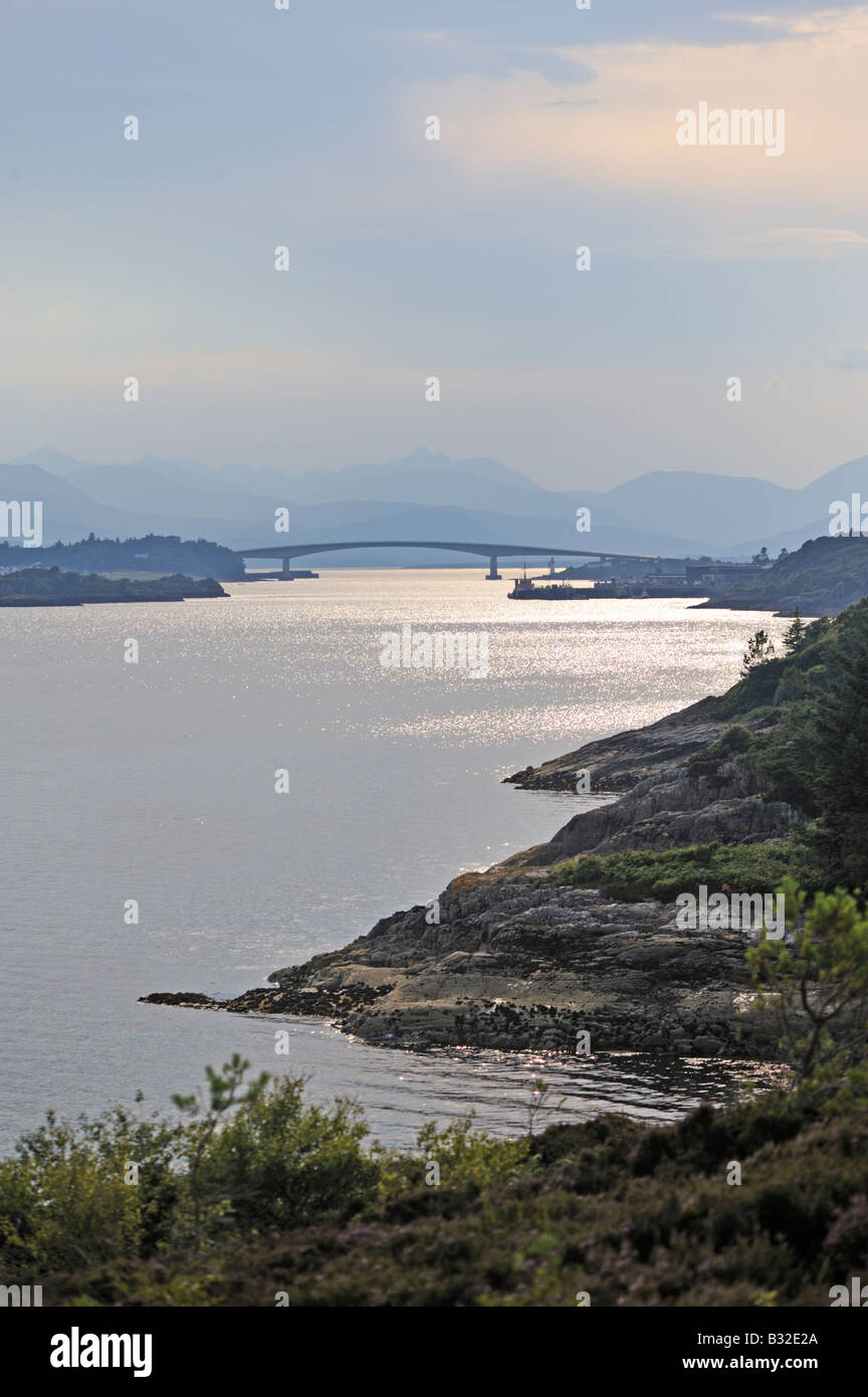 Skye Road Bridge de Kyle of Lochalsh, Skye et Lochalsh, Ecosse, Royaume-Uni, Europe. Banque D'Images