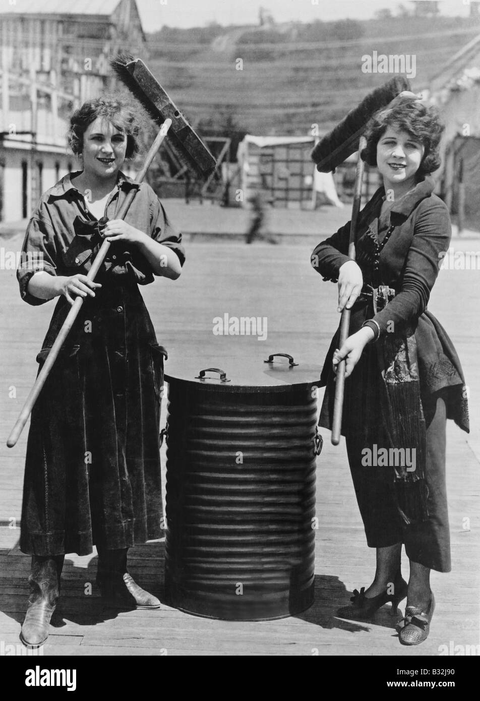 BALAI CLEAN Banque D'Images