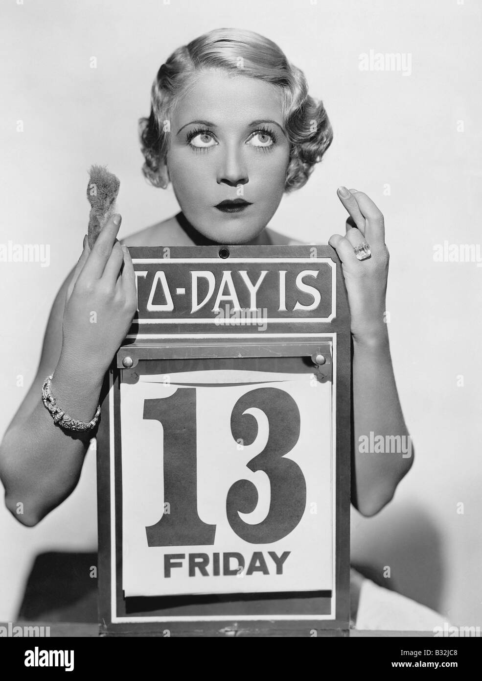 FRIDAY THE 13TH Banque D'Images