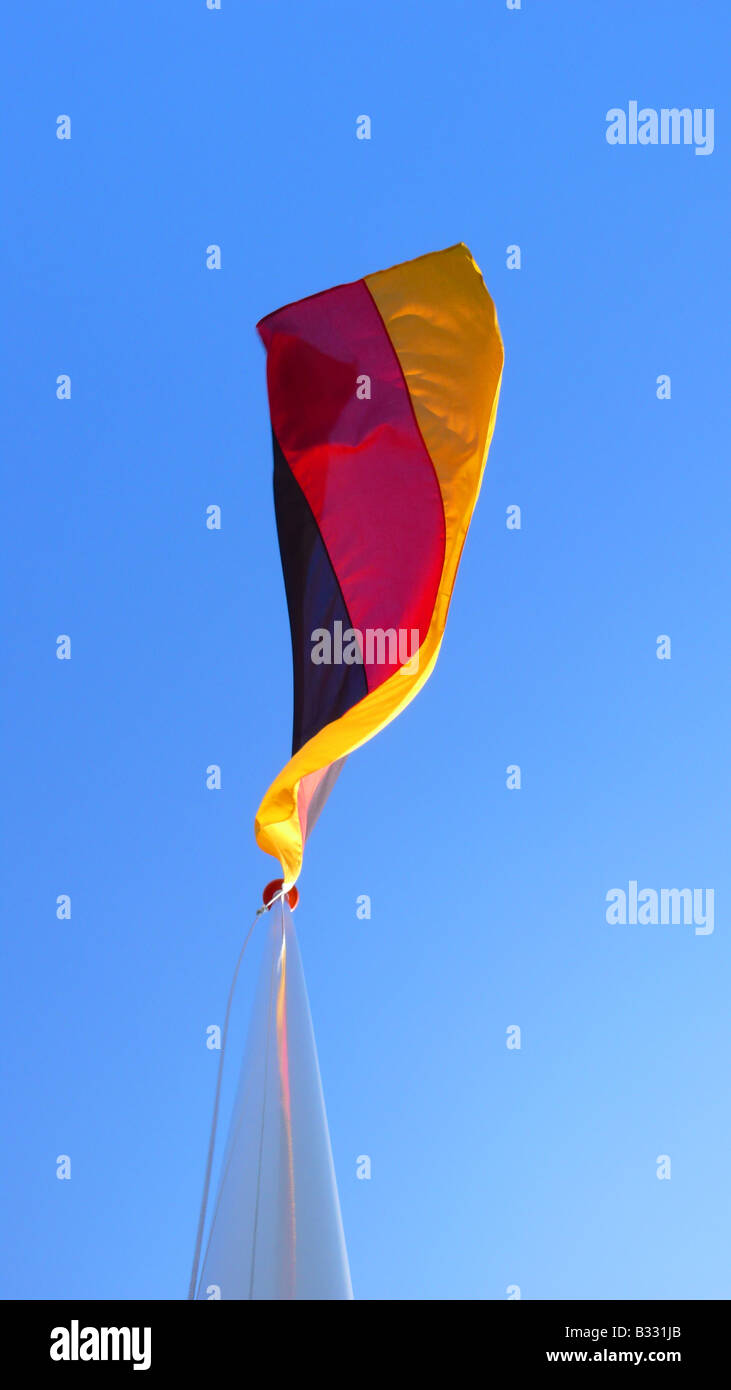 drapeau allemand Banque D'Images