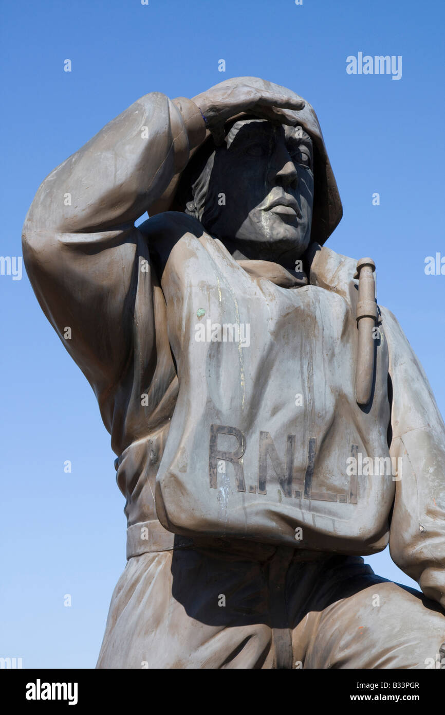 Mariner statue lowestoft suffolk ville East Anglia angleterre uk go Banque D'Images