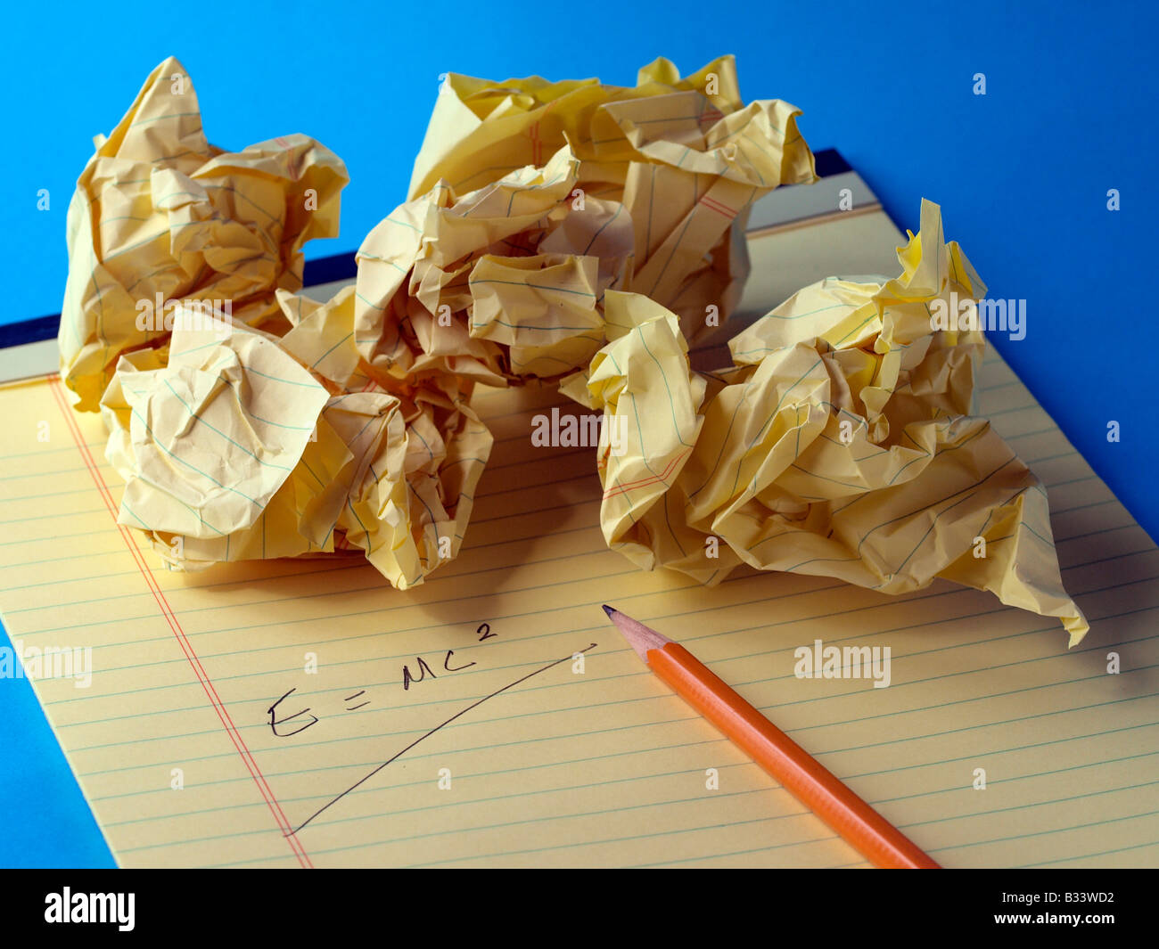 Inspiration et travail dur Banque D'Images
