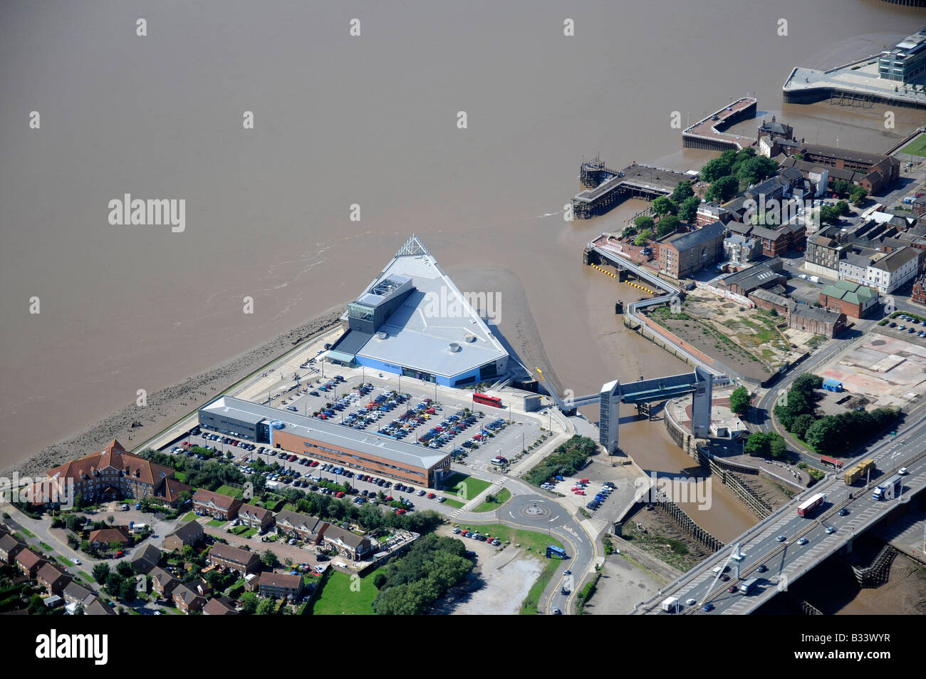 L'Aquarium Deep, Hull, Humberside, dans le Nord de l'Angleterre Banque D'Images