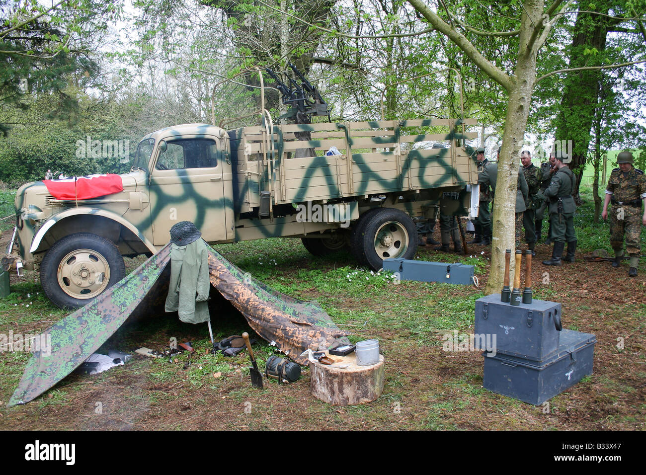 Camp Militaire Allemand Banque d'image et photos Alamy