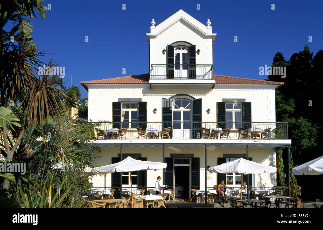 À proximité de l'hôtel Quinta do Estreito Camara de Lobos sur l'île de Madère Banque D'Images