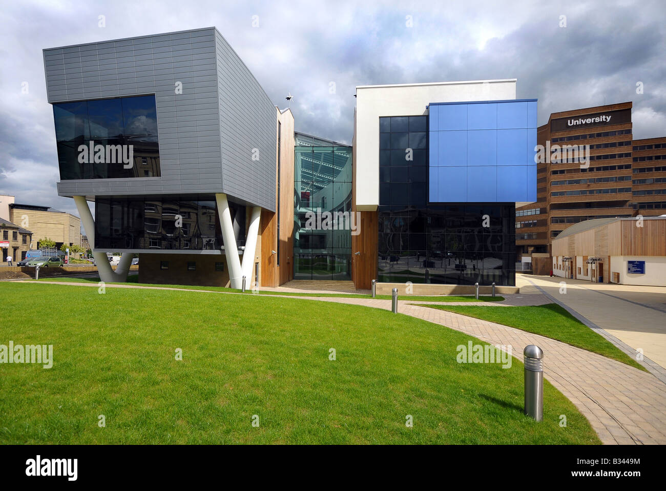 Université de Huddersfield Creative Arts Building Banque D'Images