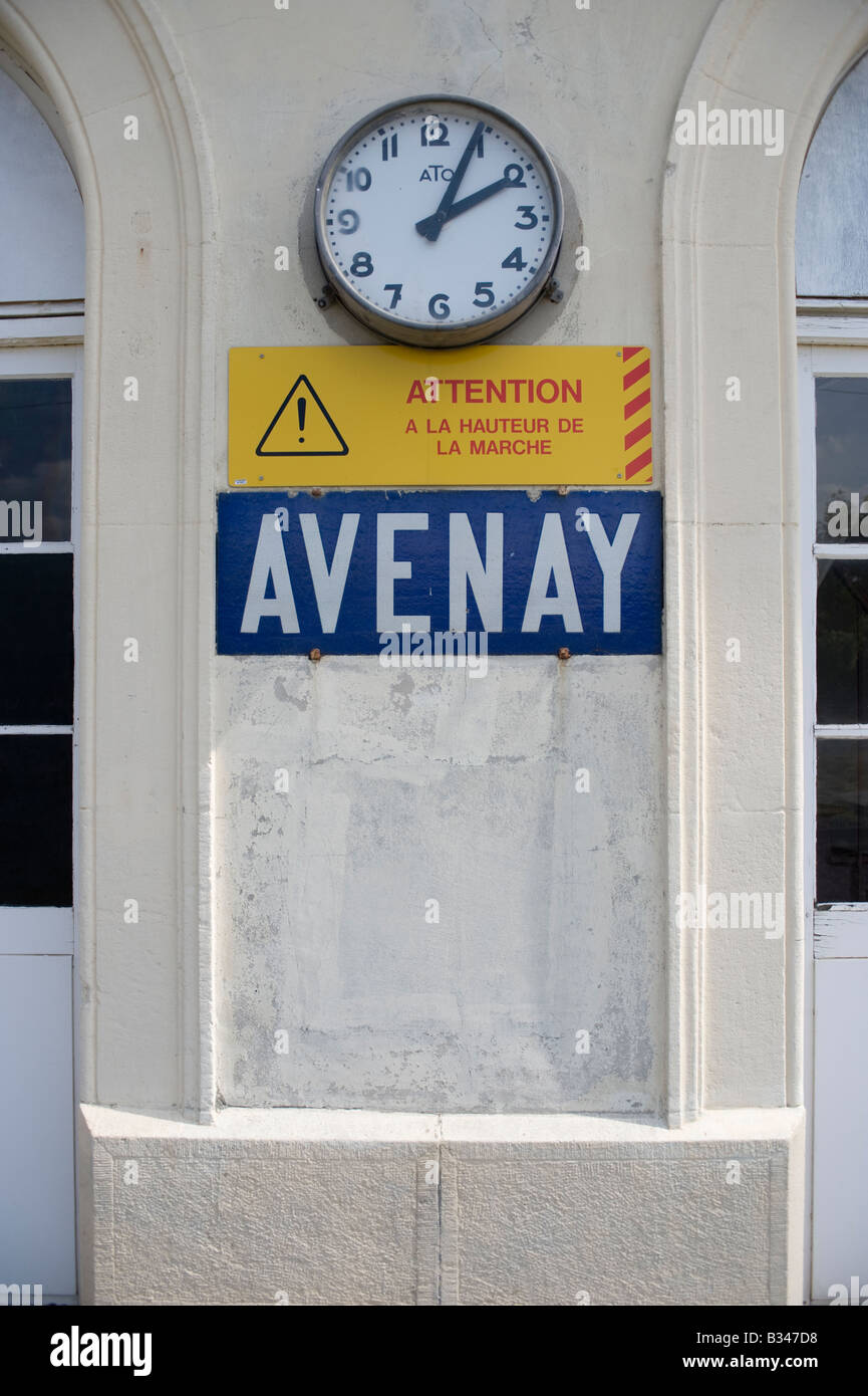 D'Avenay Val d'Or, signe, Champagne Ardenne, France Banque D'Images D'Avenay Val d'Or, signe, Champagne Ardenne, France Banque D'Images