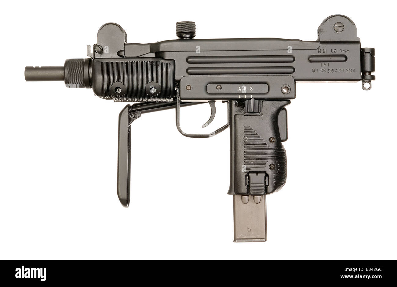 Uzi mini machine gun Banque D'Images