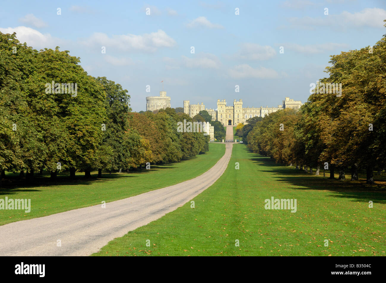 Longue marche à Windsor Banque D'Images
