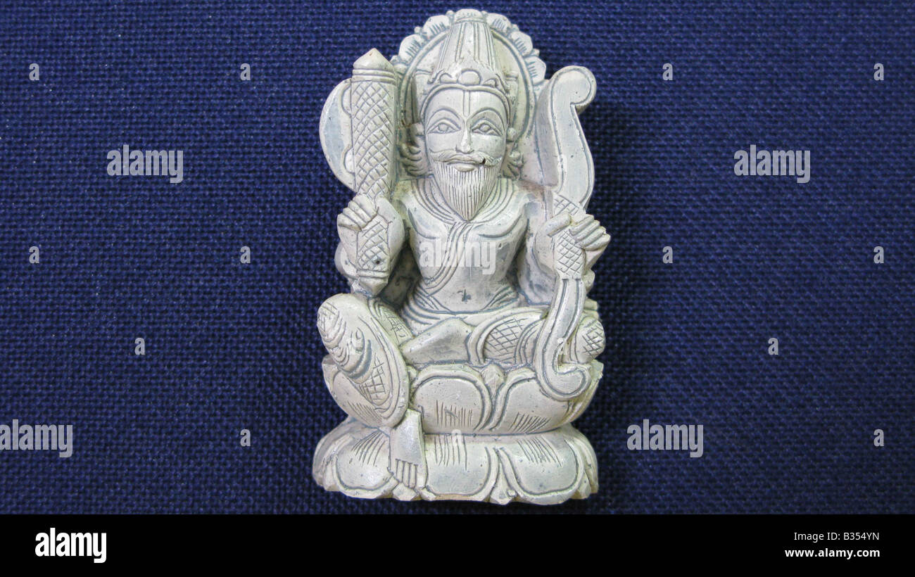 PARASURAMA Avatar dans lequel Seigneur Vishnu incarne lui-même comme un prêtre brahmane dans ce monde. Banque D'Images