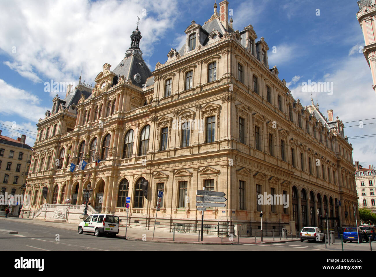Lyon Palais du commerce Chambre de Commerce et d'industrie sur place de la  Bourse,Lyon,France Photo Stock - Alamy